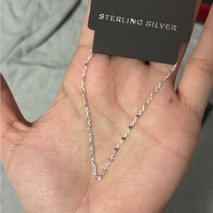 Sterling Silver Women's Necklace